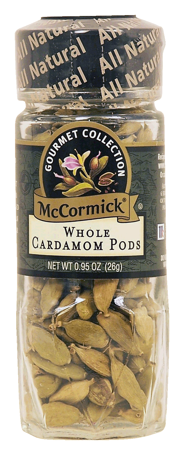 McCormick Gourmet Collection whole cardamom pods Full-Size Picture